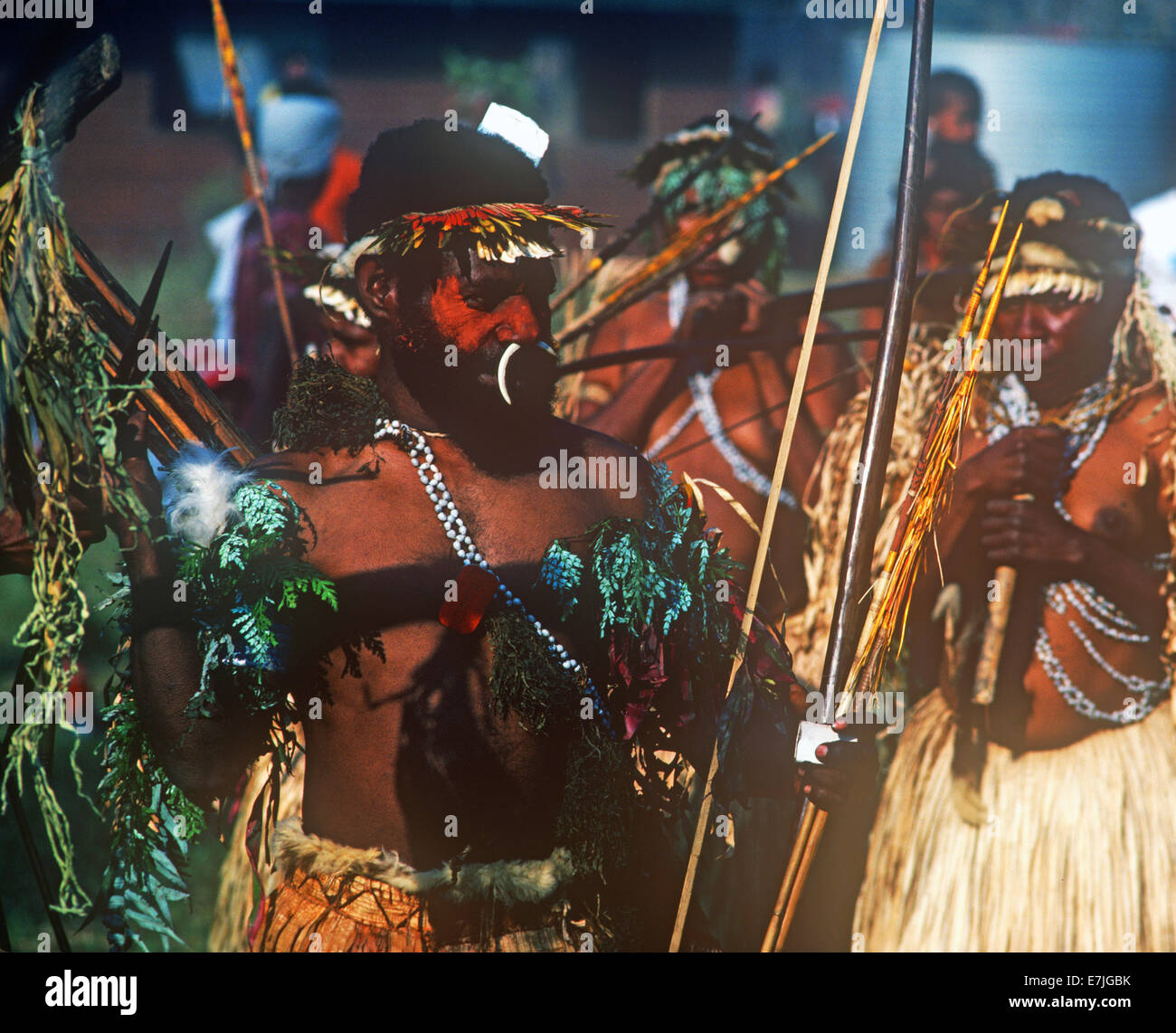 Mt. Hagen Highland Show, Goroka, Papua New Guinea Stock Photo