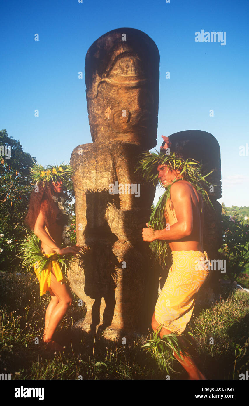 Tiare Model Tahiti model hi-res stock photography and images - Alamy