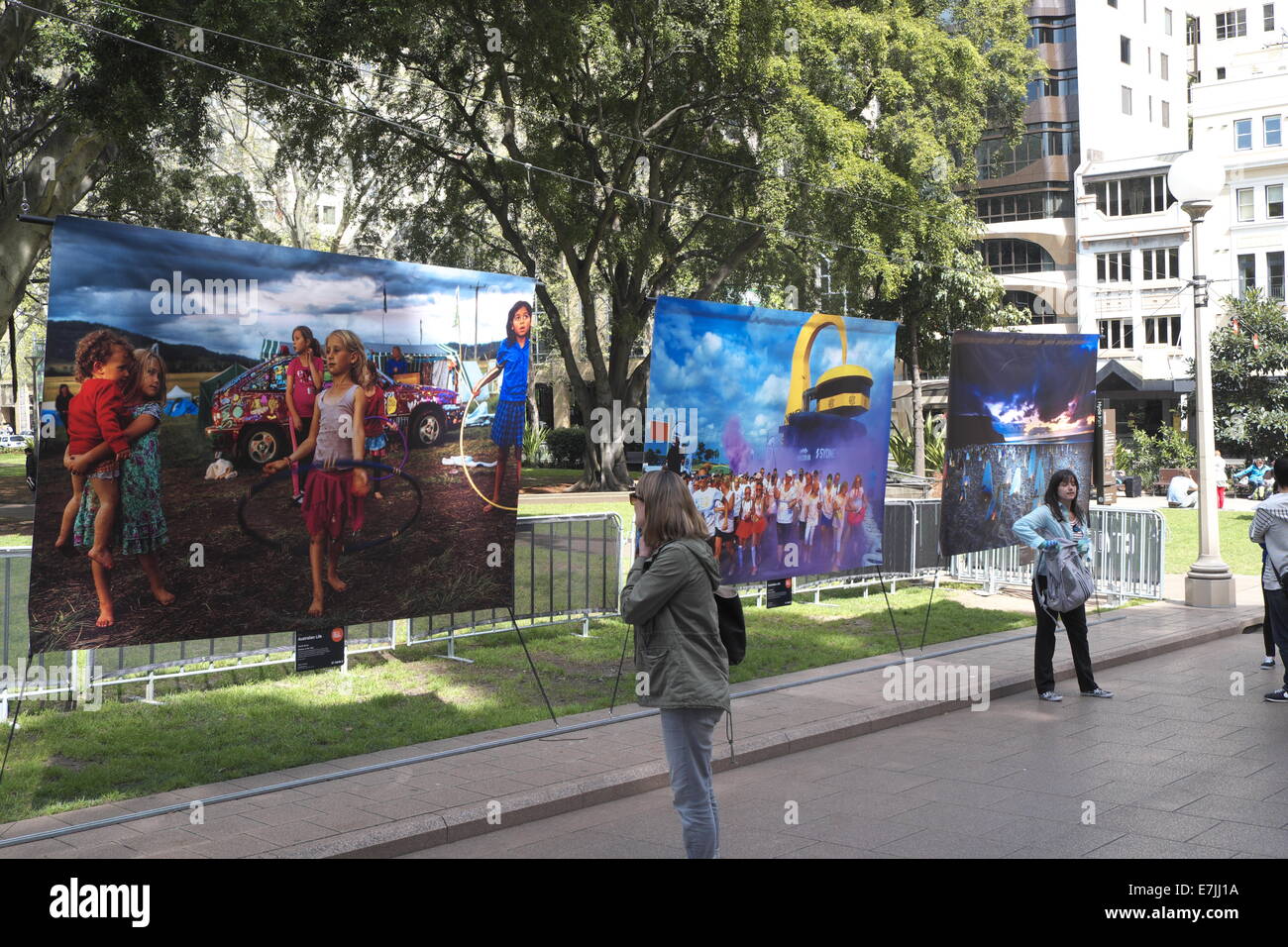 In Hyde Park the Australian Life exhibition, formerly the Sydney Life
