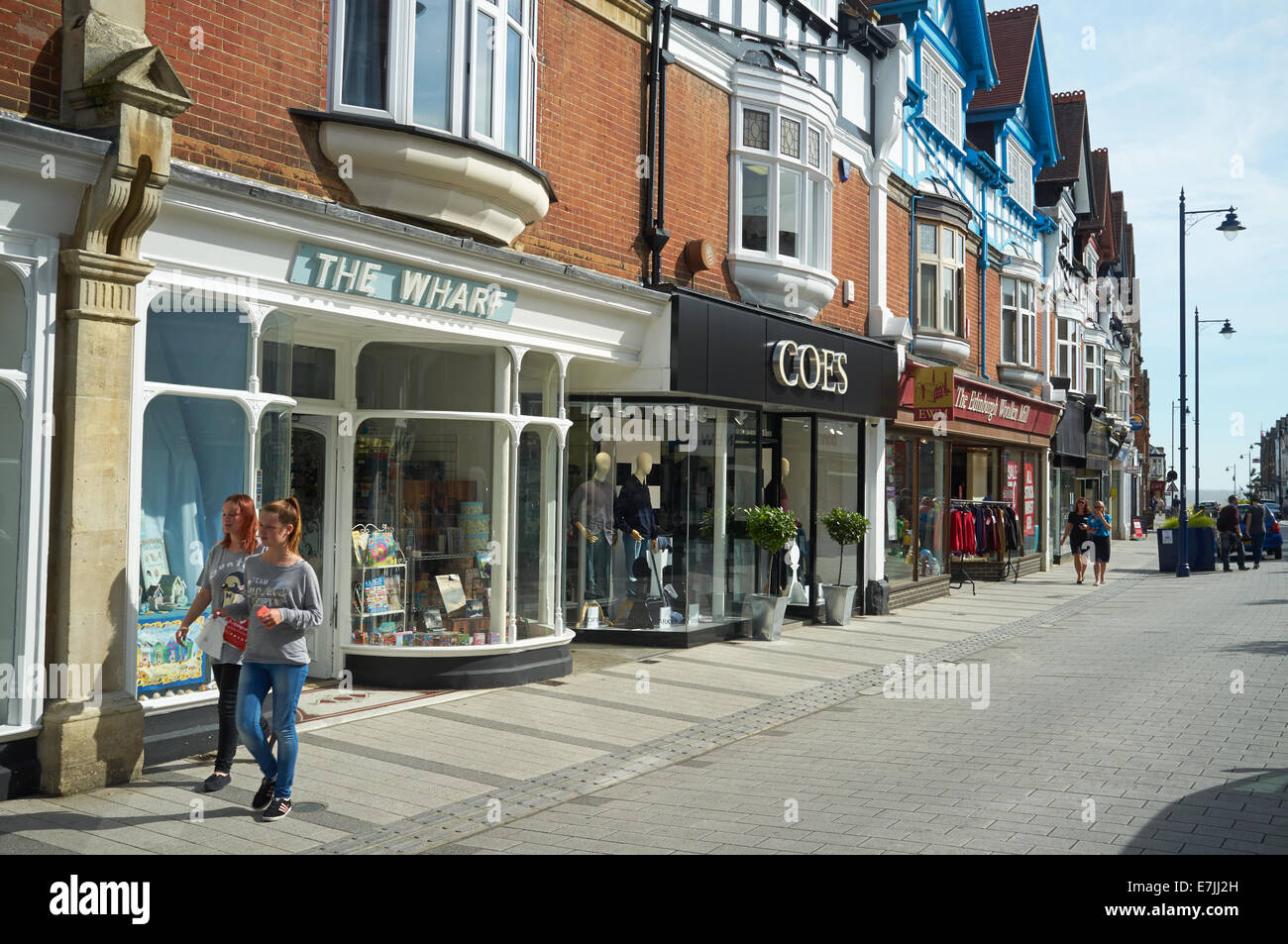 Shops hamilton road felixstowe suffolk hires stock photography and
