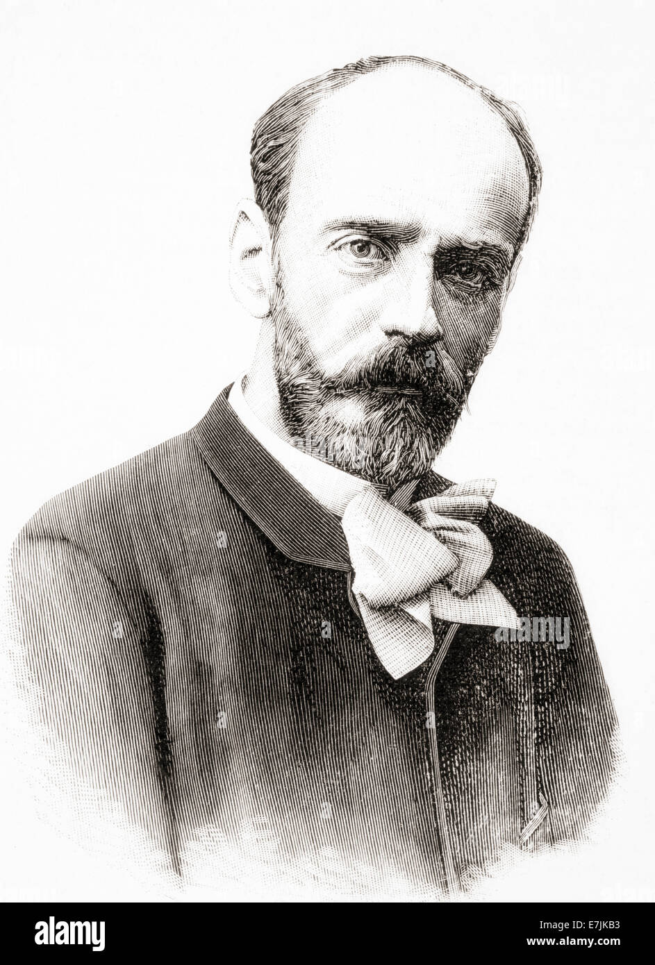 Pedro Edgardo Débas, 1845 – 1891.  Spanish photographer. Stock Photo