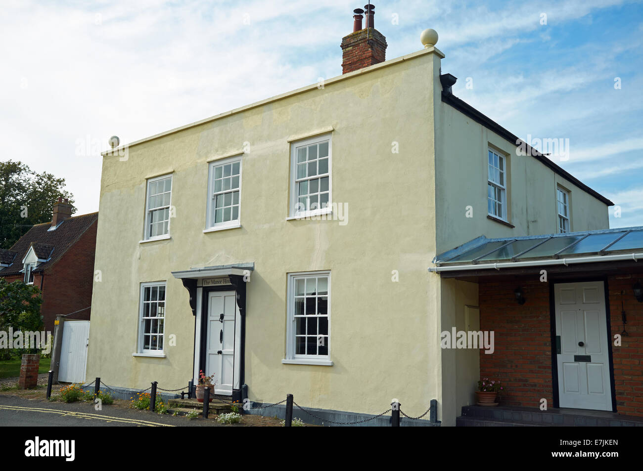 The Manor House Orford Suffolk UK Stock Photo