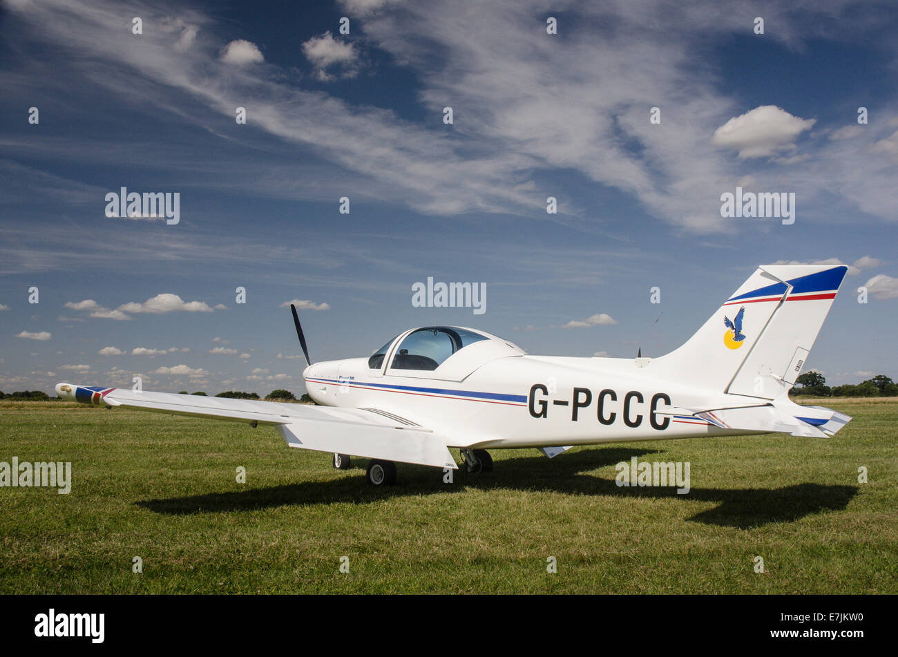 Light Aircraft Alpi Pioneer 300 G Pccc Stock Photo Alamy