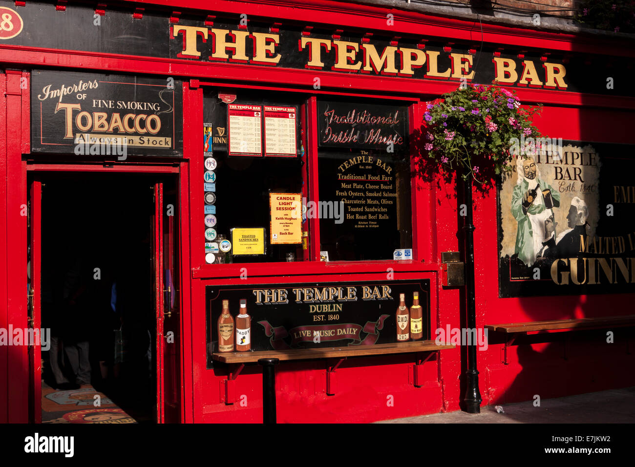 Temple Bar Dublin Ireland Stock Photo