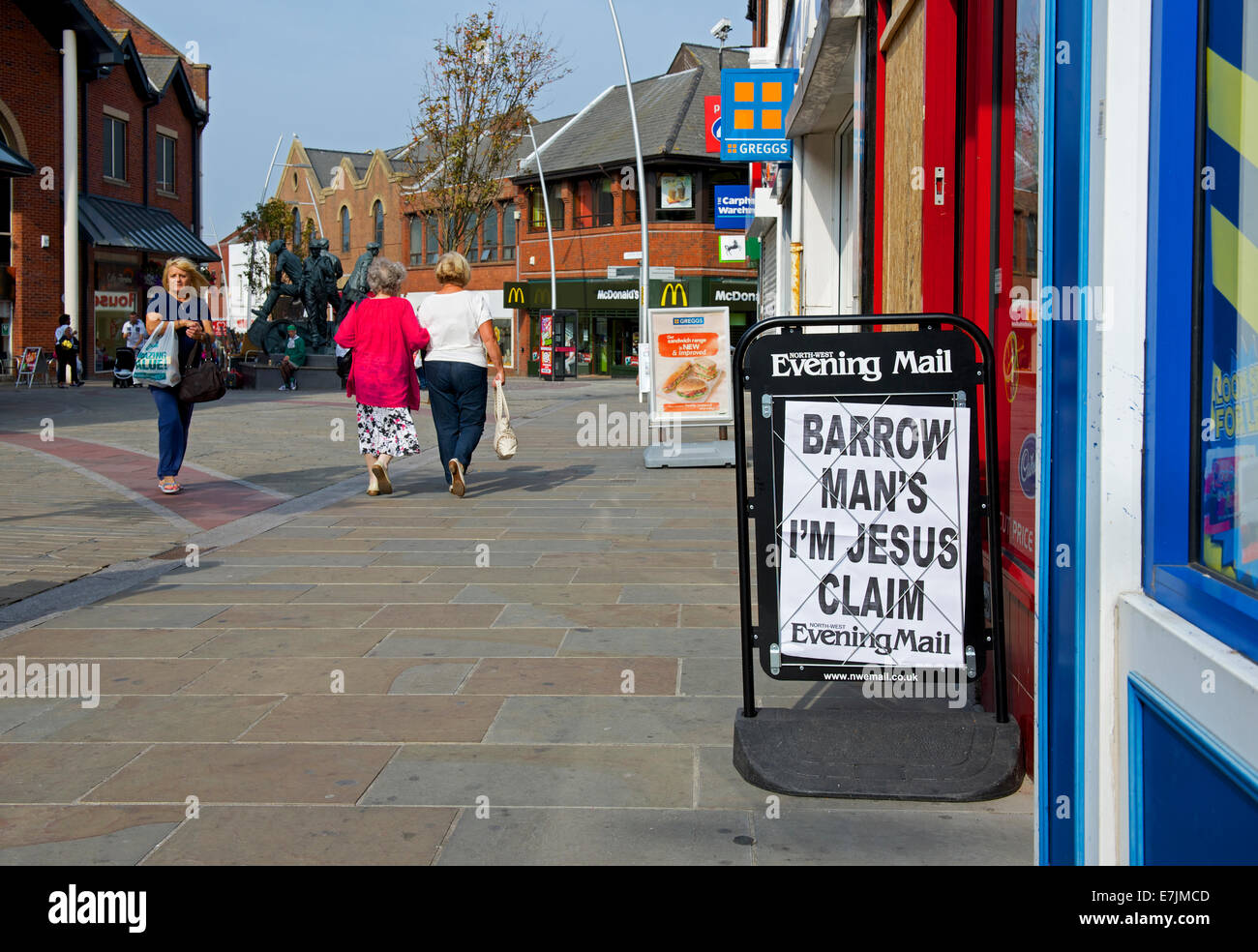Dalton Road, BarrowinFurness, Cumbria, England UK Stock Photo Alamy