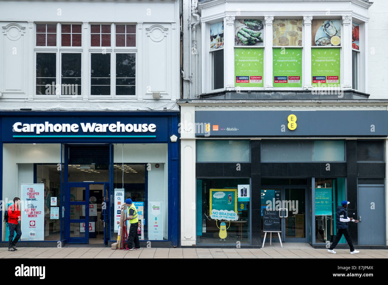 Carphone Warehouse and EE Everything Everwhere mobile phone shops