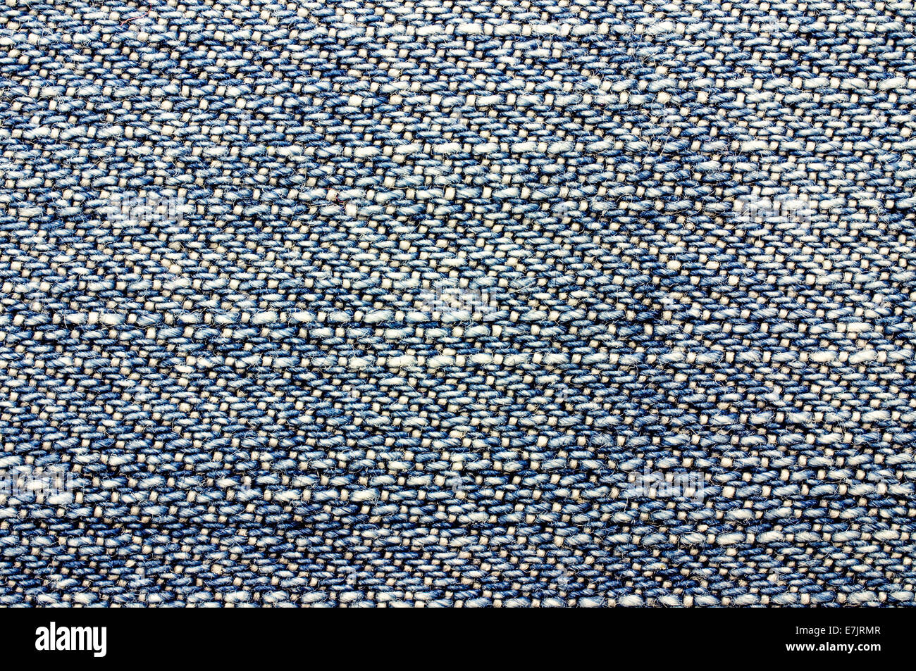 Denim, jeans background blue fabric closeup Stock Photo