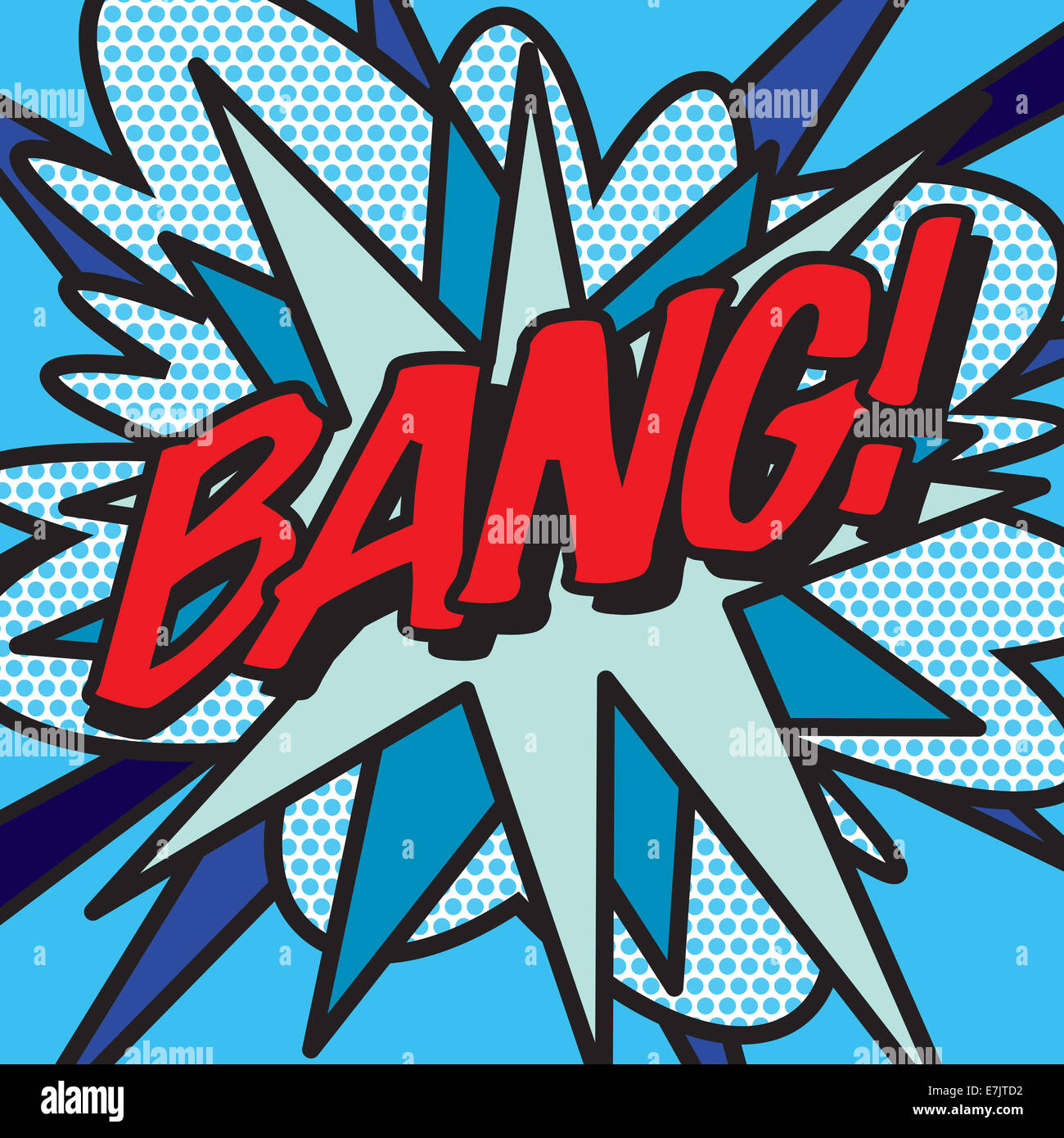 Comic book bang hi-res stock photography and images - Alamy