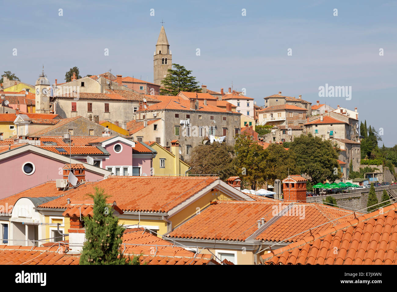 old town of Labin, Istria, Croatia Stock Photo