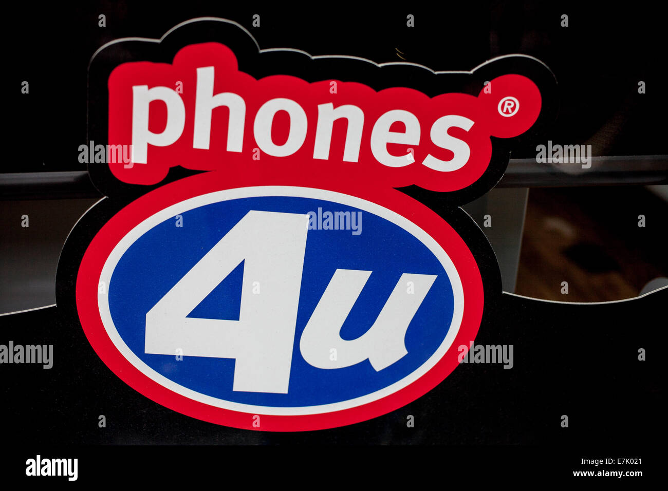 Phones 4U in Sheffield South Yorkshire England Stock Photo