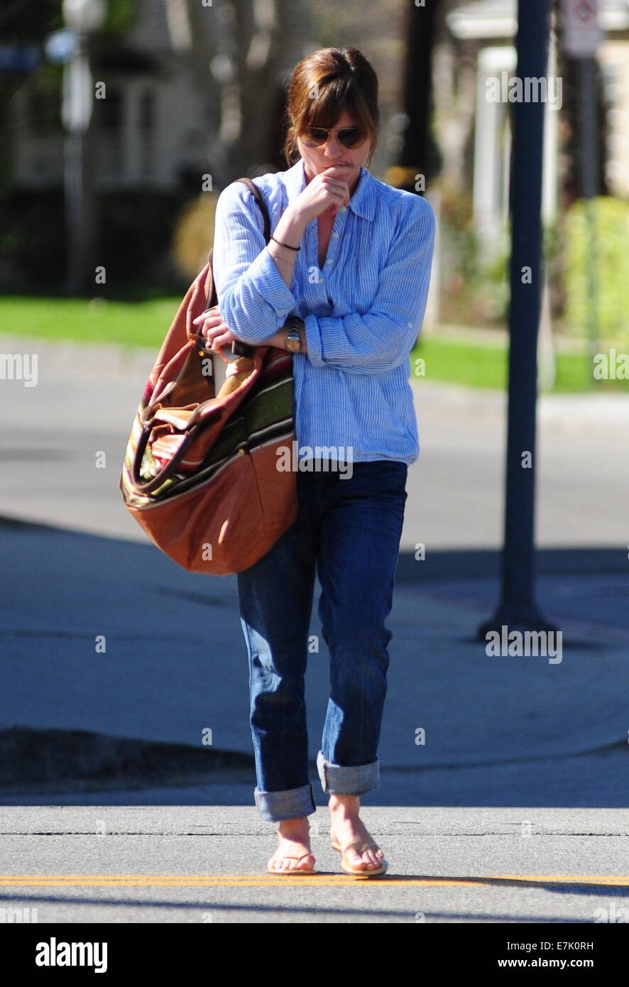 Selma Blair running errands in Studio City Featuring: Selma Blair Where