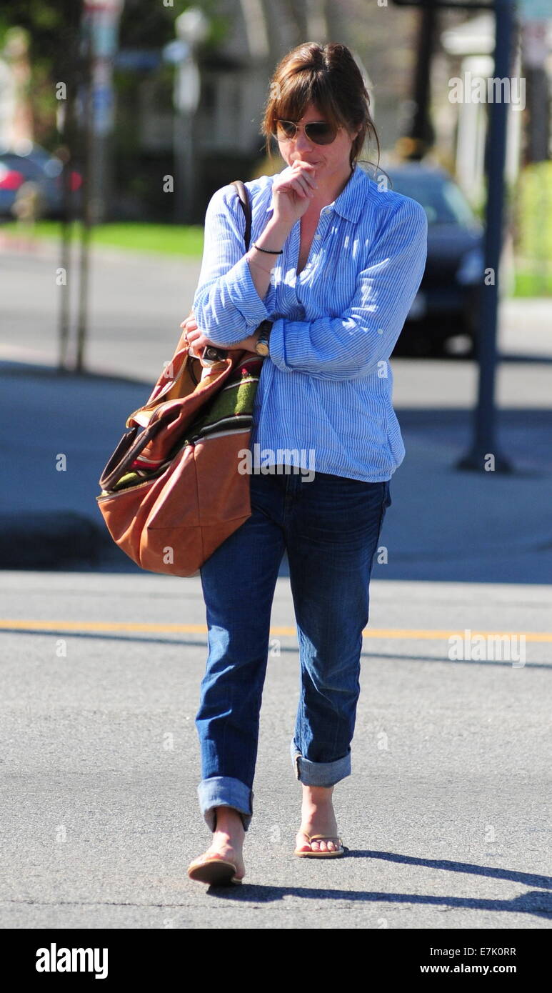 Selma Blair running errands in Studio City Featuring: Selma Blair Where