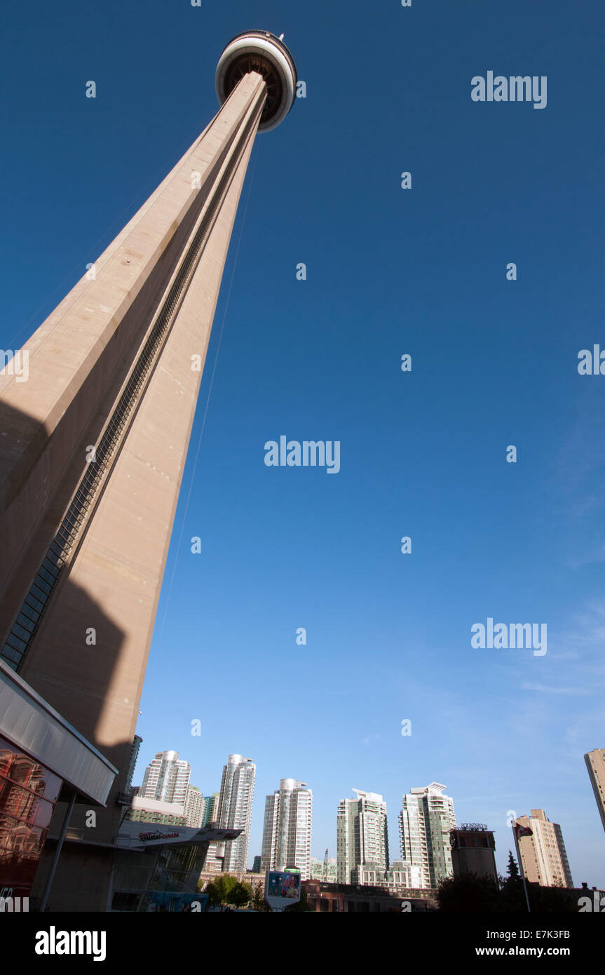 CN tower and downtown Toronto Stock Photo - Alamy