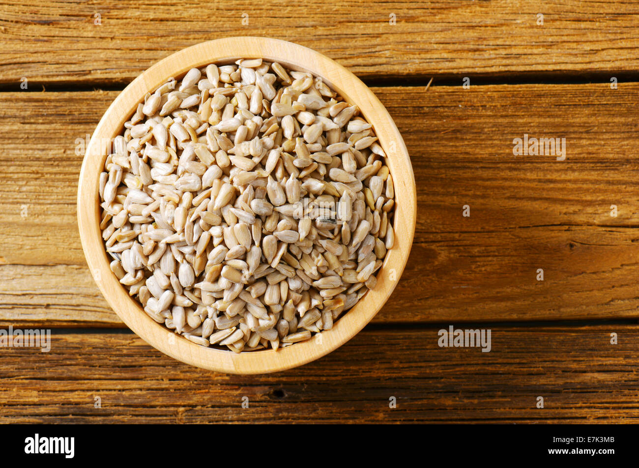 Raw hulled sunflower seed kernels Stock Photo Alamy