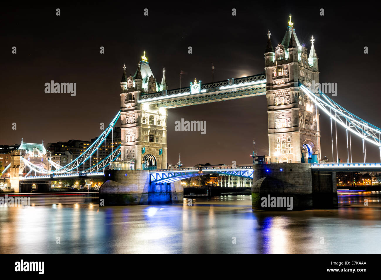 London Tower Bridge across the River Thames Stock Photo - Alamy