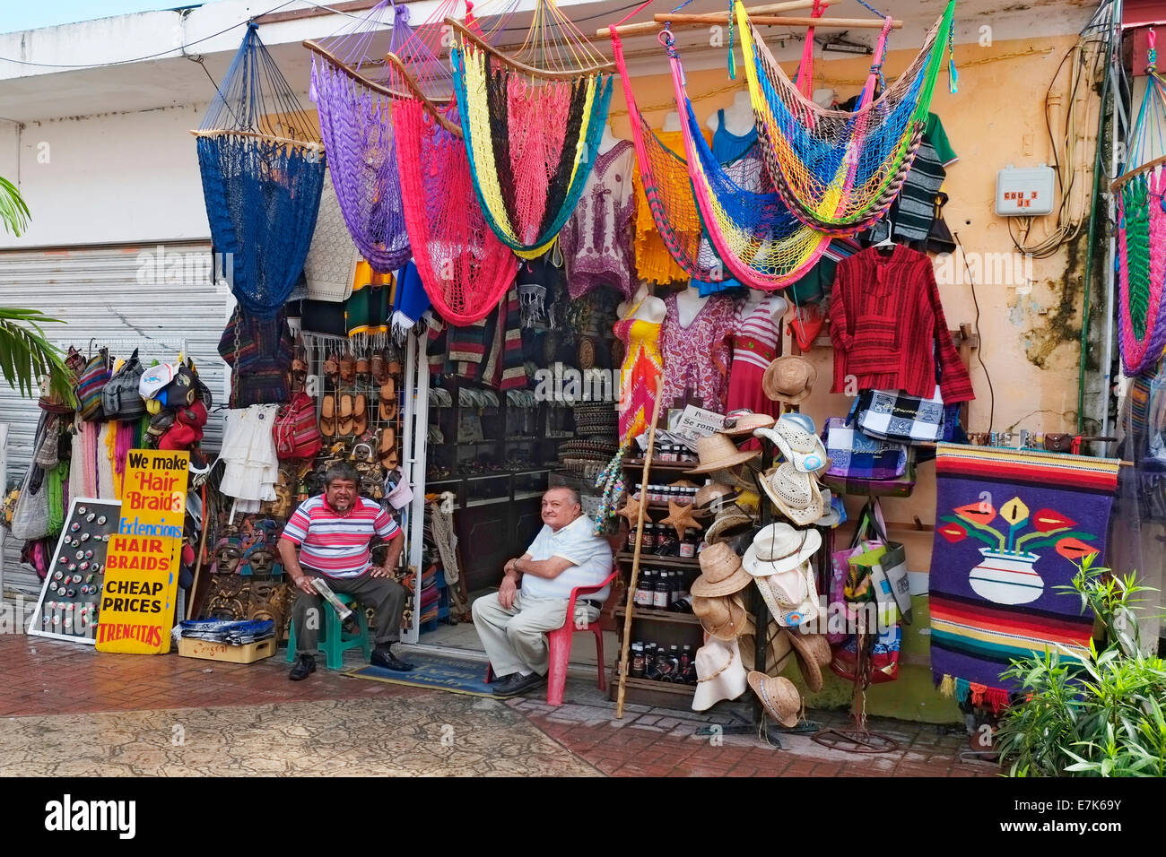 Gifts Souvenirs Cozumel Mexico Royal Caribbean Cruise US Stock Photo