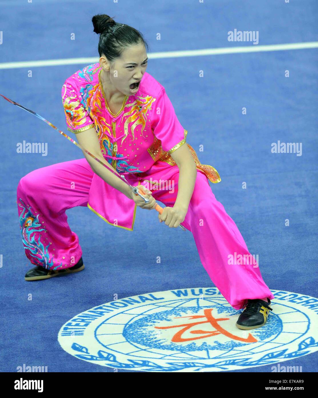 Incheon, South Korea. 20th Sep, 2014. Wei Hong of China performs during ...