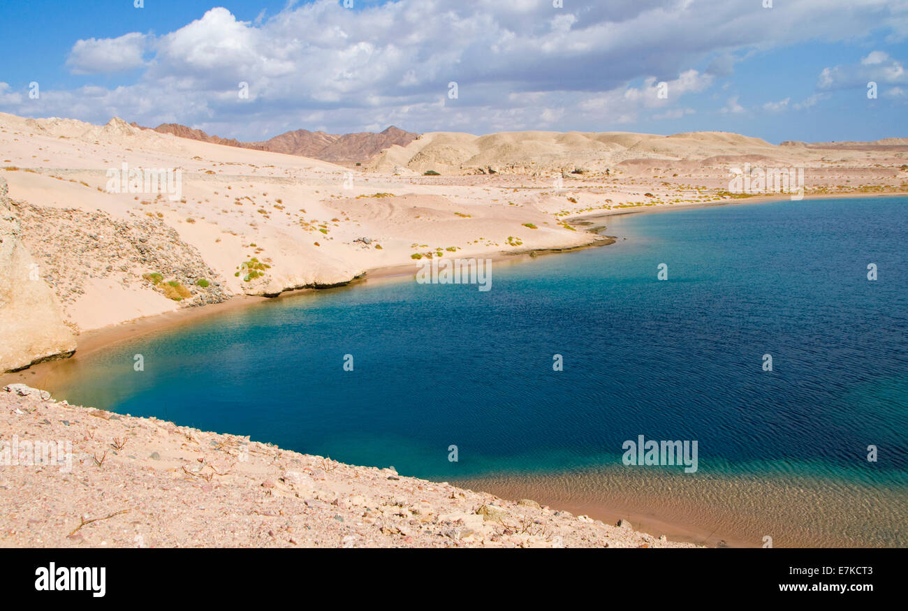 turtle bay on the Red Sea in Egypt Stock Photo