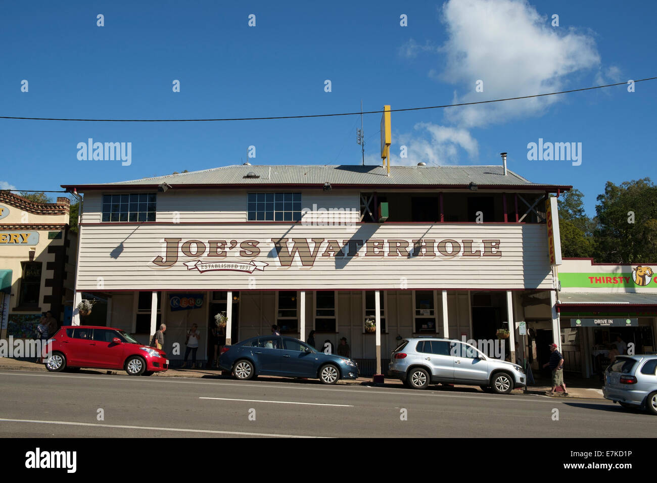 Joes Waterhole in Eumundi Stock Photo Alamy