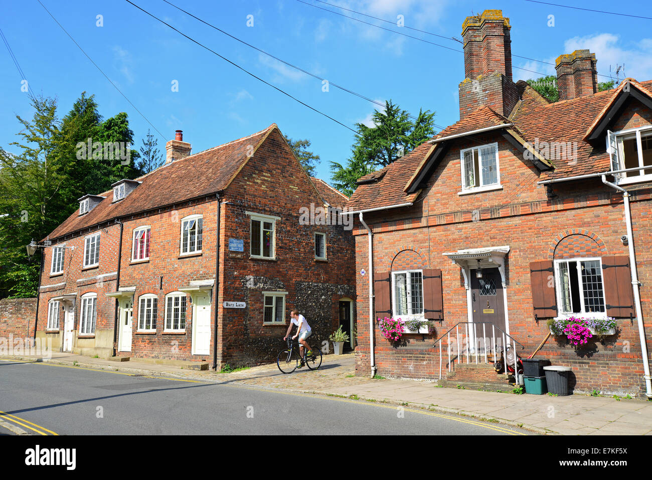 Period houses Church Street Chesham Buckinghamshire England United