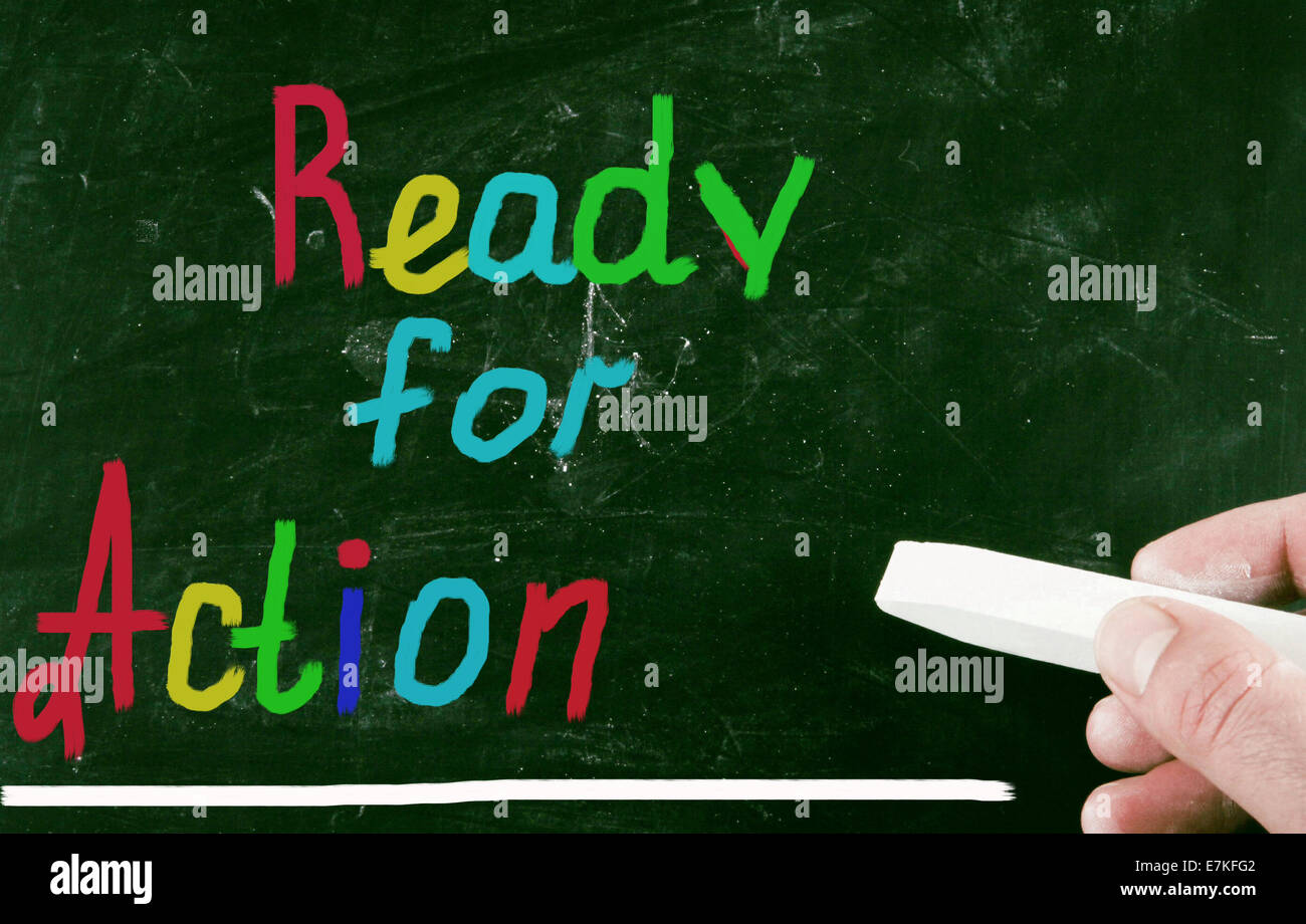 ready for action concept Stock Photo - Alamy
