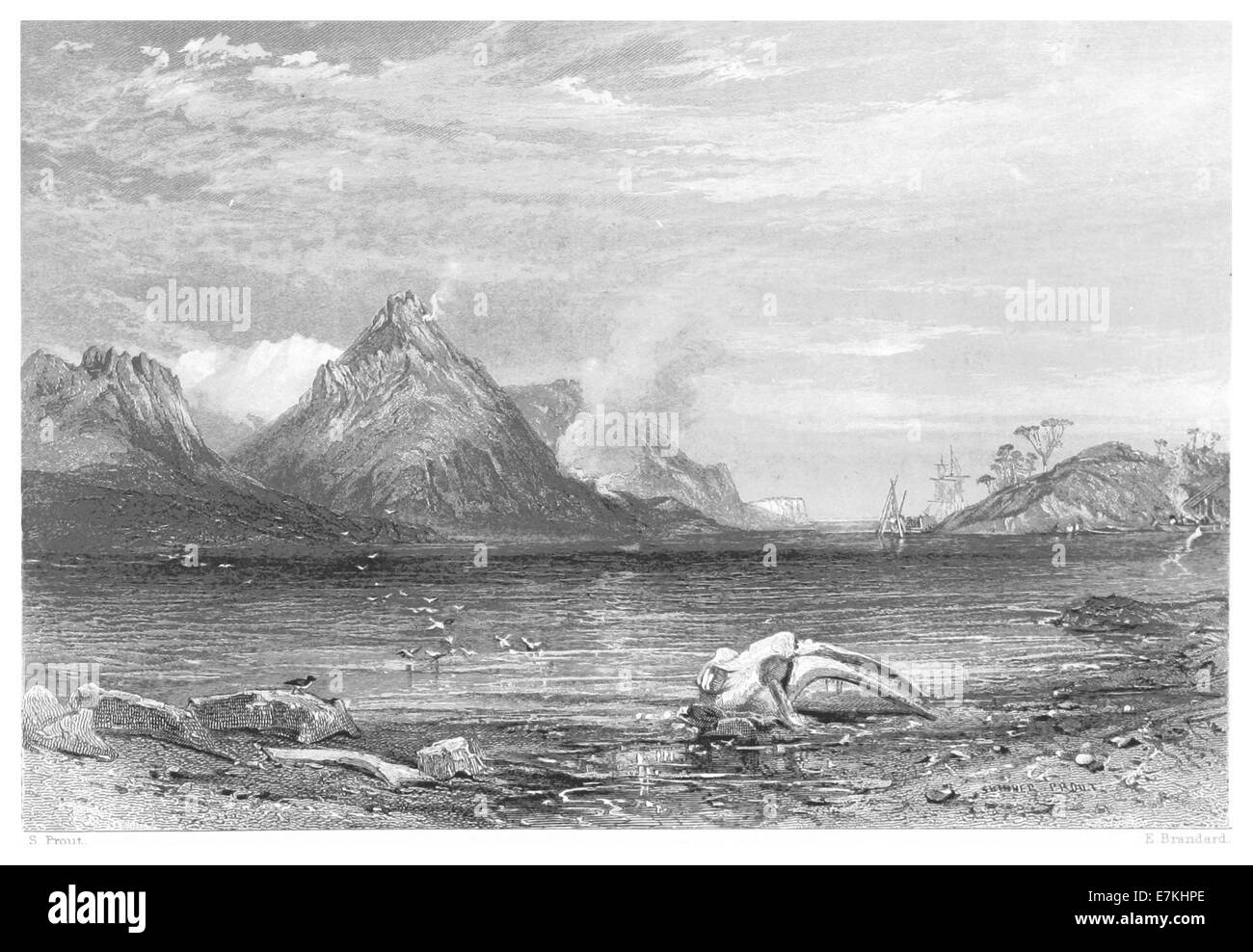 BOOTH(1873) 1.039 OLD WHALING STATION Stock Photo