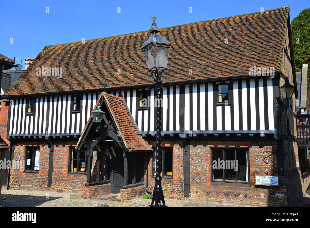 16th century The Court House, Church Lane, Berkhamsted, Hertfordshire, England, United Kingdom Stock Photo