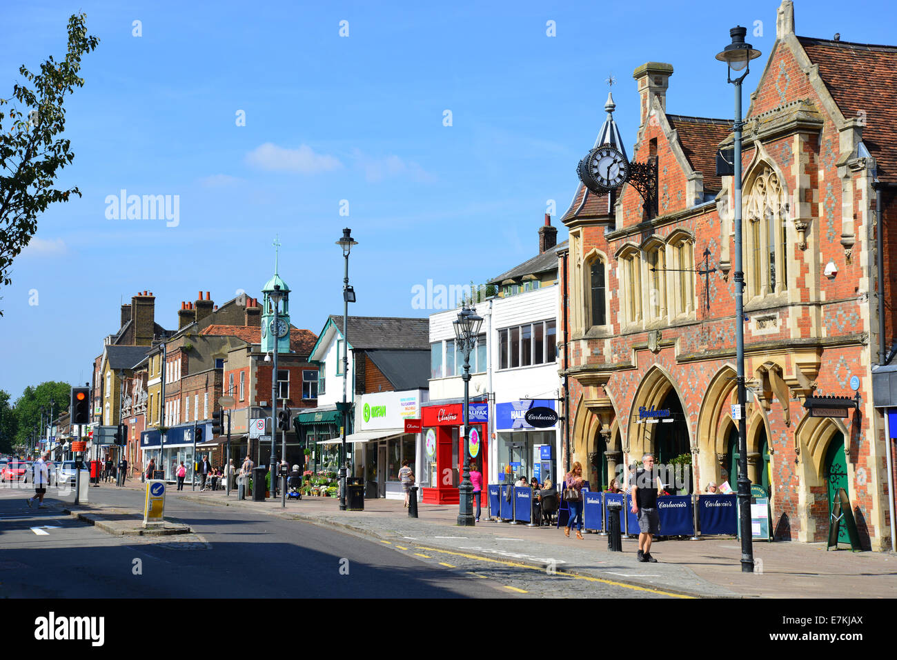 High Street, Berkhamsted, Hertfordshire, England, United Kingdom Stock Photo