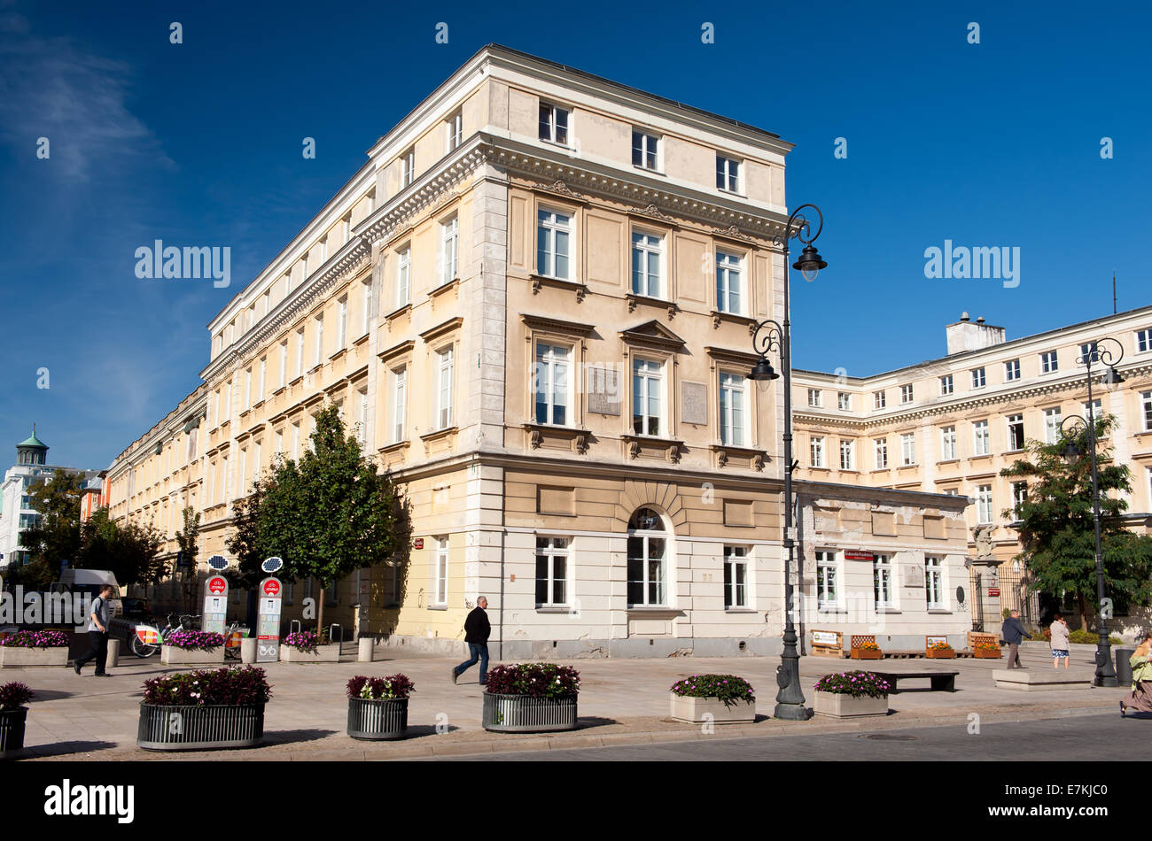 Fryderyk Chopin and Cyprian Norwid house Stock Photo