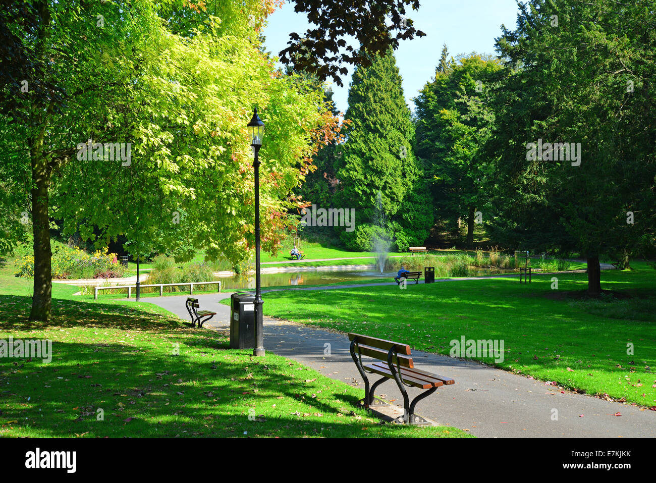 Tring Memorial Garden, Tring, Hertfordshire, England, United Kingdom Stock Photo