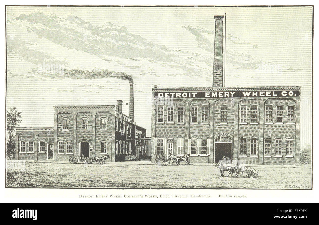 FARMER(1884) p871 DETROIT EMERY WHEEL COMPANY'S WORK. LINCOLN AVENUE