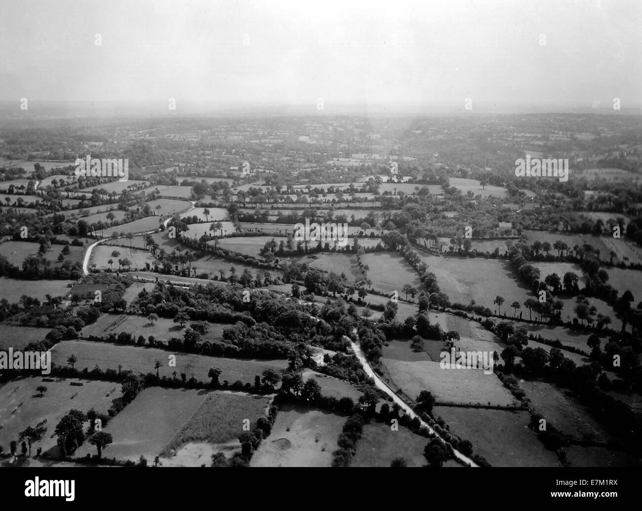 Bocage country at Cotentin Peninsula Stock Photo Alamy