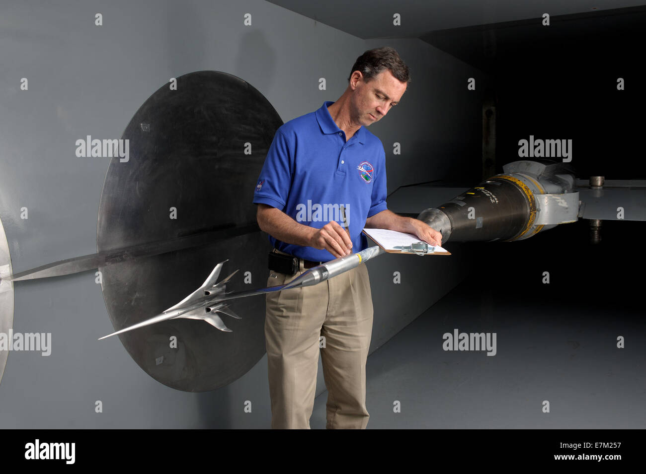 NASA Centers Team Up to Tackle Sonic Boom Stock Photo