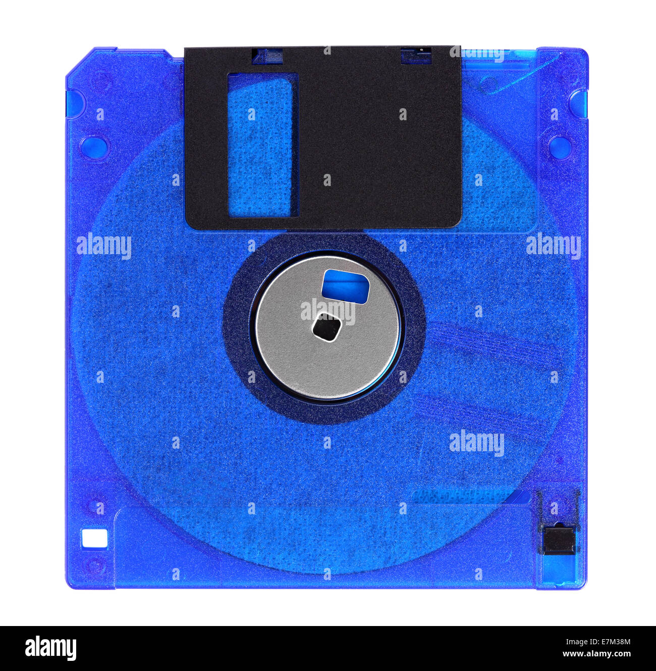 Floppy disks on a white background, close-up Stock Photo