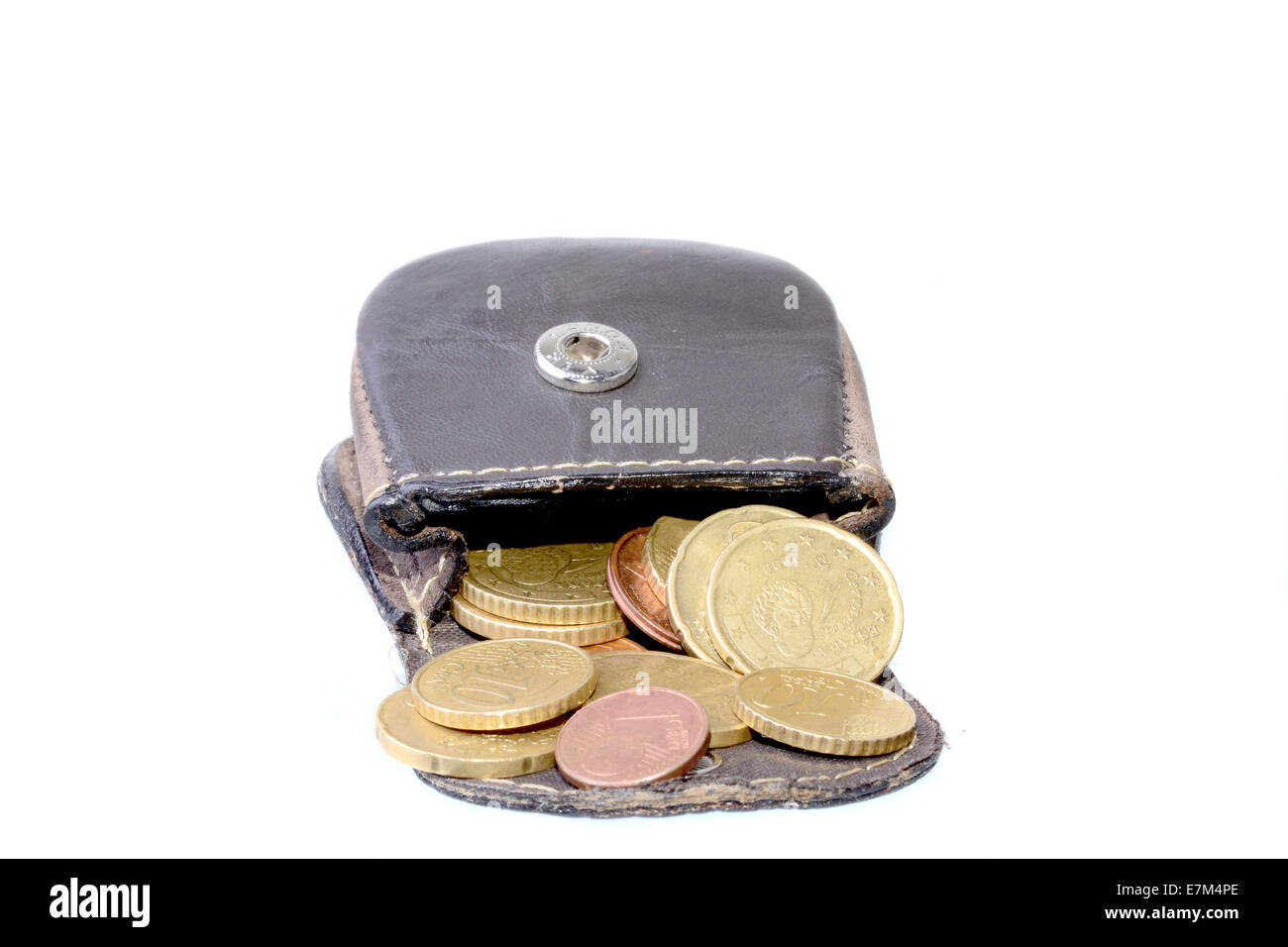 Old coin purse hi-res stock photography and images - Alamy