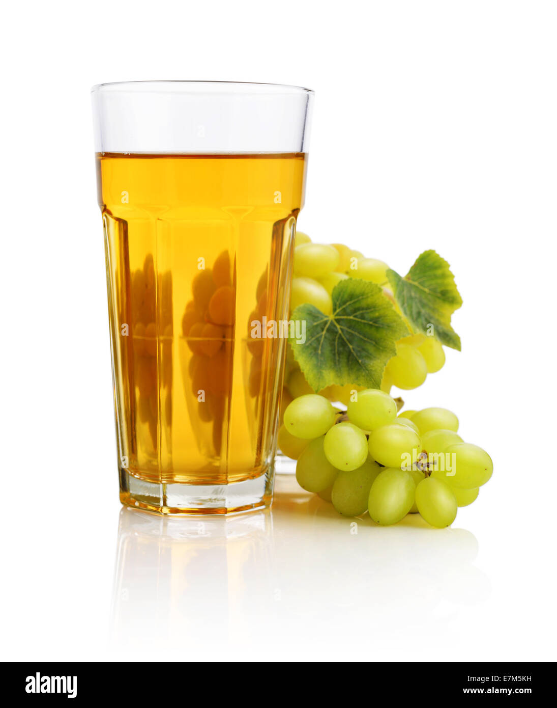Glass of grape juice isolated on white background Stock Photo - Alamy