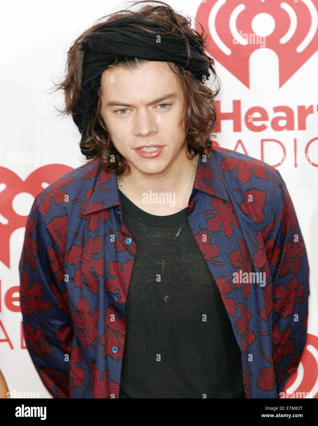 Las Vegas, Nevada, USA. 20th Sep, 2014. Harry Styles of the music group One  Direction attends Day 2 of the 2014 iHeartRadio Music Festival on September  20, 2014 at MGM Grand Aena