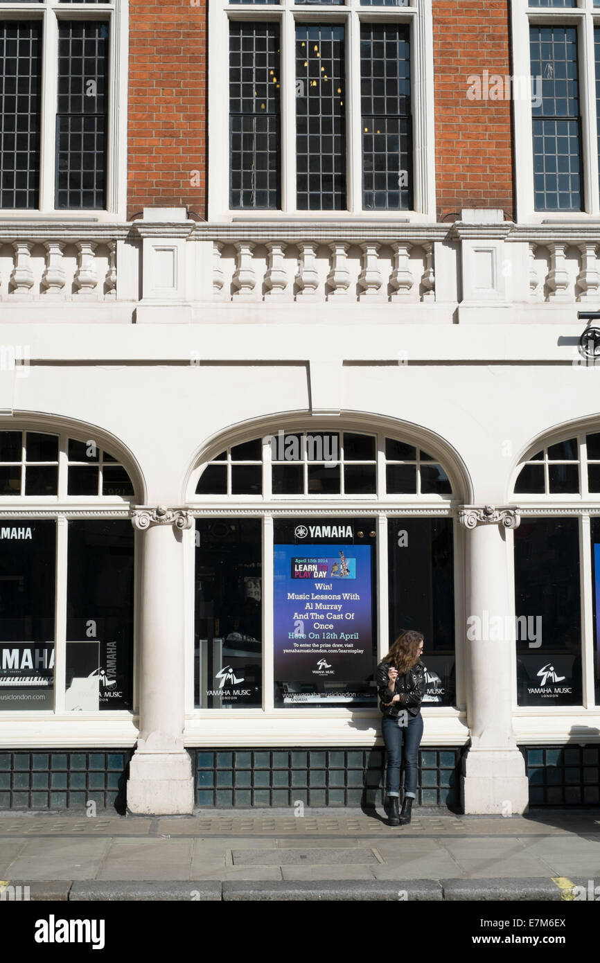 Yamaha Music at Dean Street in London Stock Photo Alamy