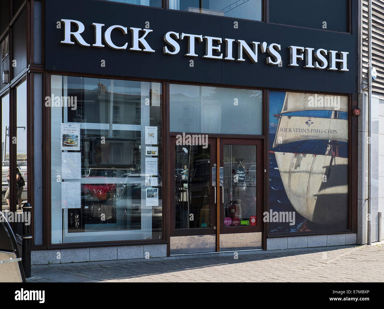 Rick Stein’s Fish restaurant in Falmouth Stock Photo - Alamy