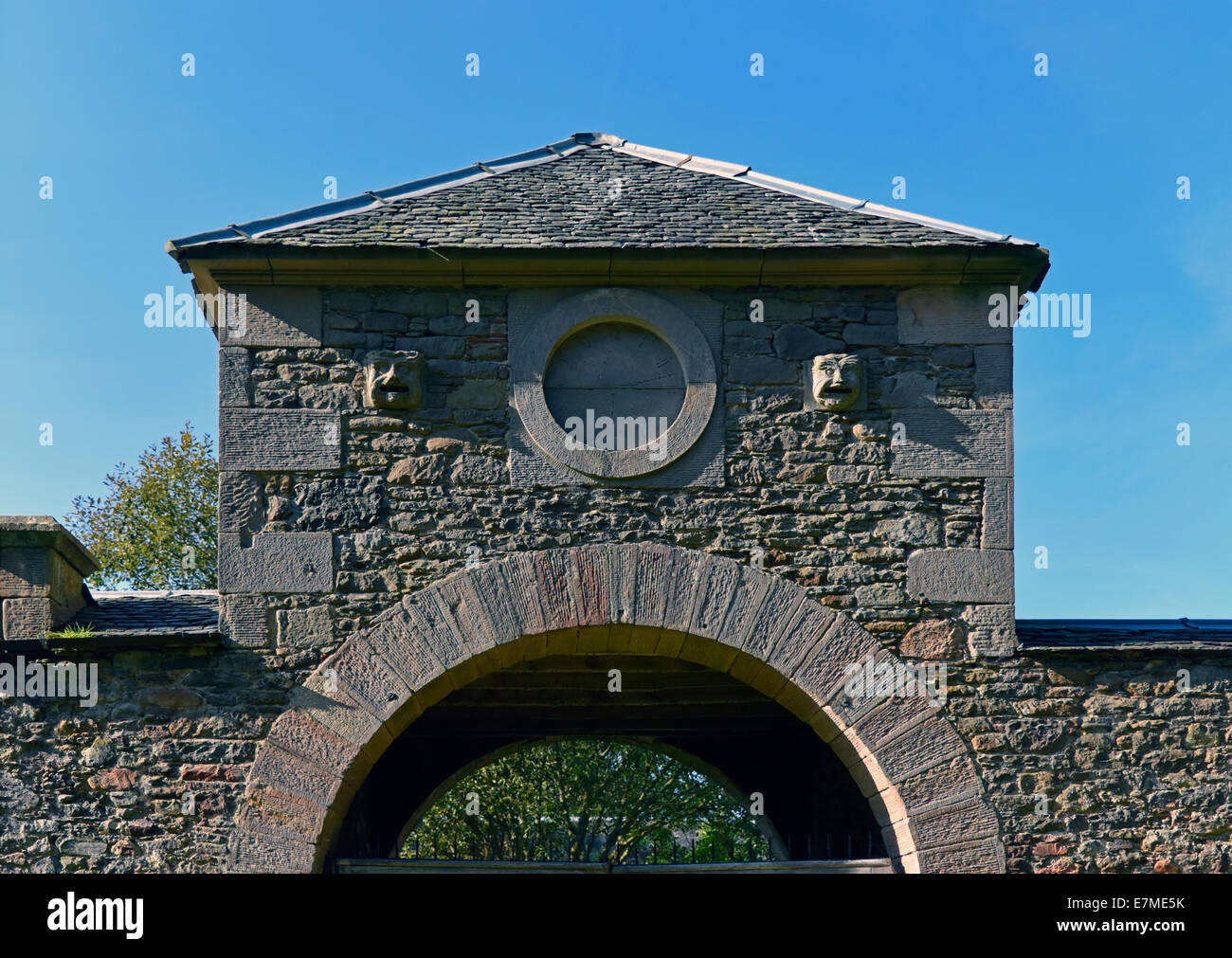 Entrance to The Coachmans House. Eastend House, Carmichael Estate