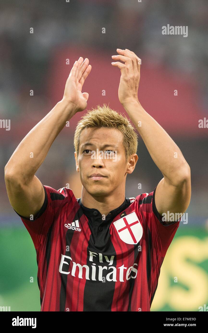 Milan, Italy. 20th Sep, 2014. Keisuke Honda (Milan) Football/Soccer