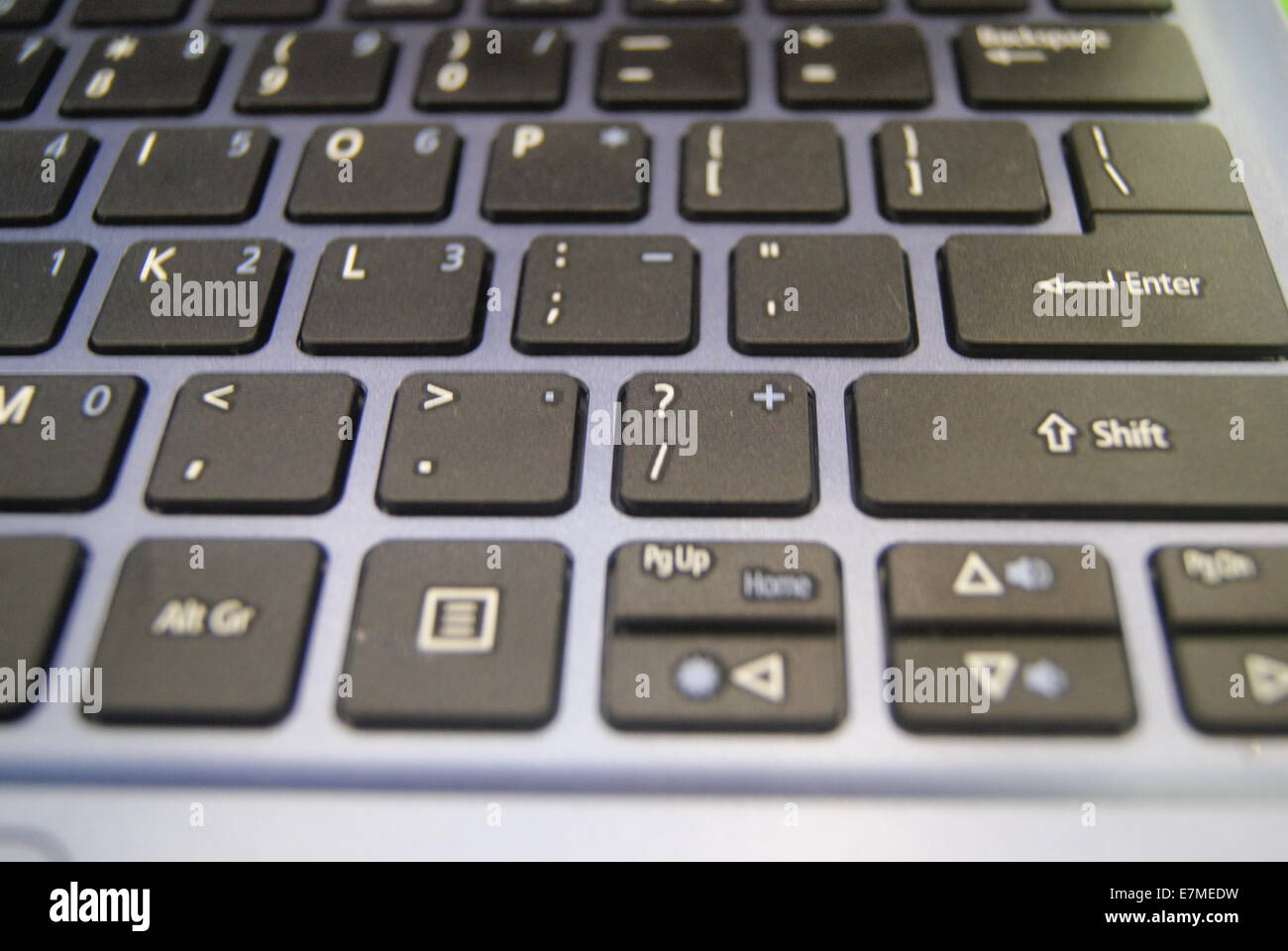 Computer keyboard features Stock Photo Alamy