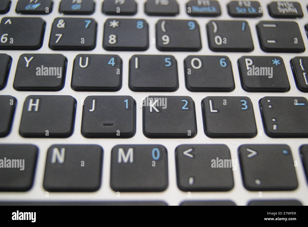 Computer keyboard features Stock Photo Alamy