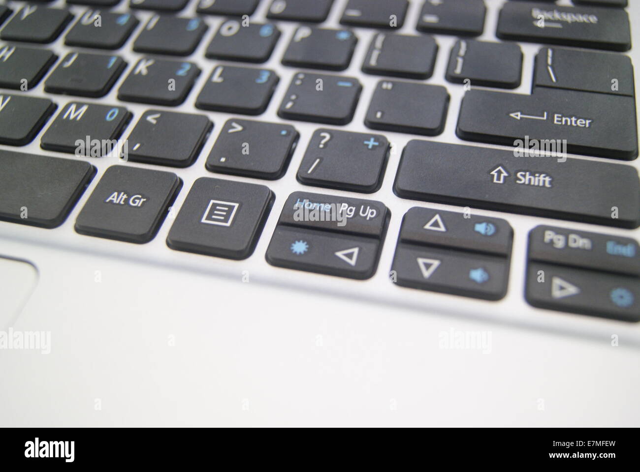 Computer keyboard features Stock Photo Alamy