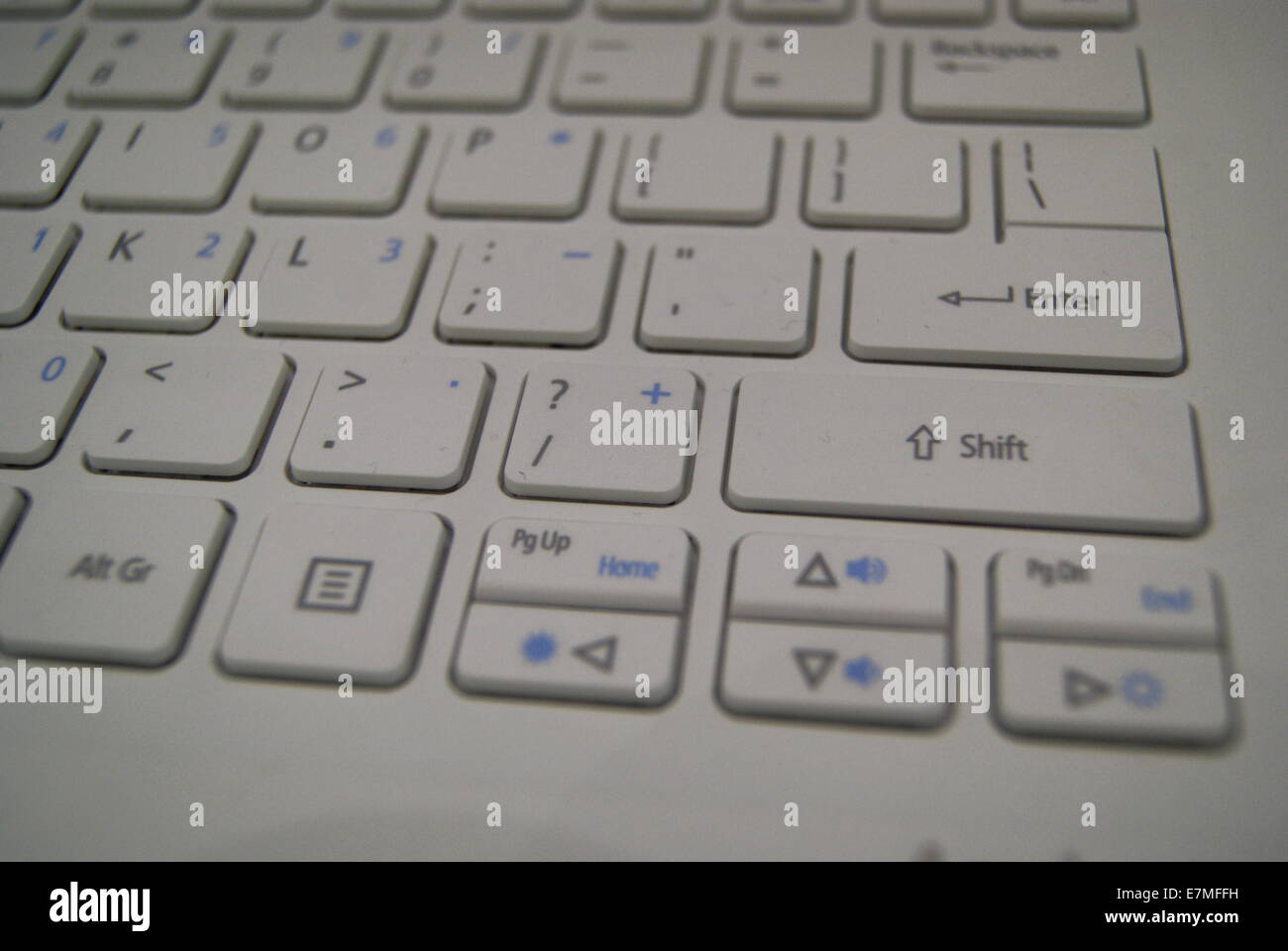 Computer keyboard features Stock Photo Alamy