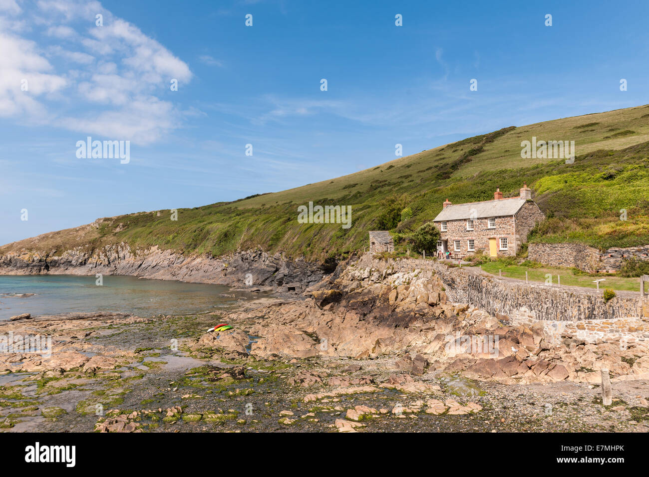 PORT QUINN, NORTH COAST, CORNWALL, ENGLAND, GREAT BRITAIN Stock Photo ...