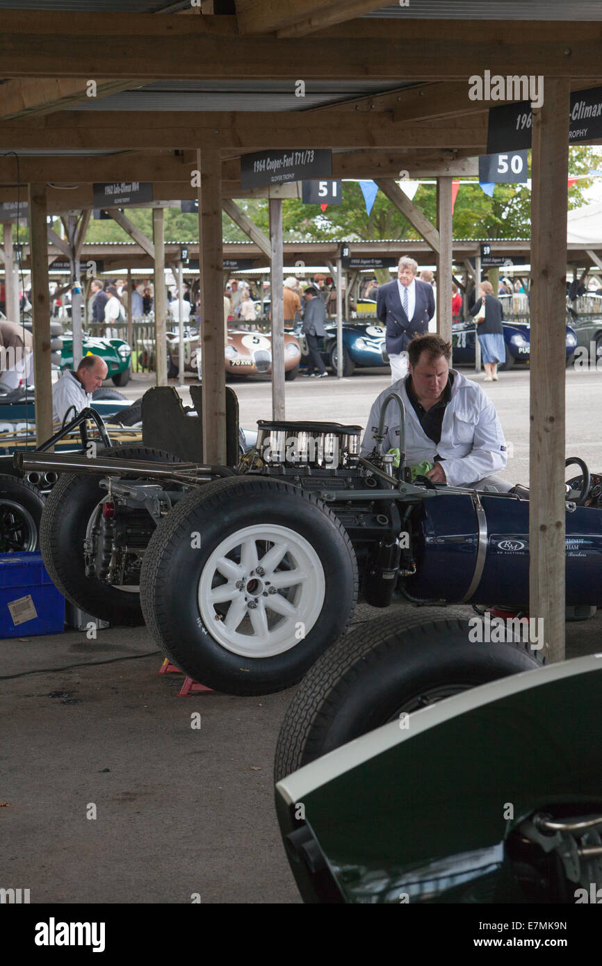 sports car mechanic Stock Photo Alamy