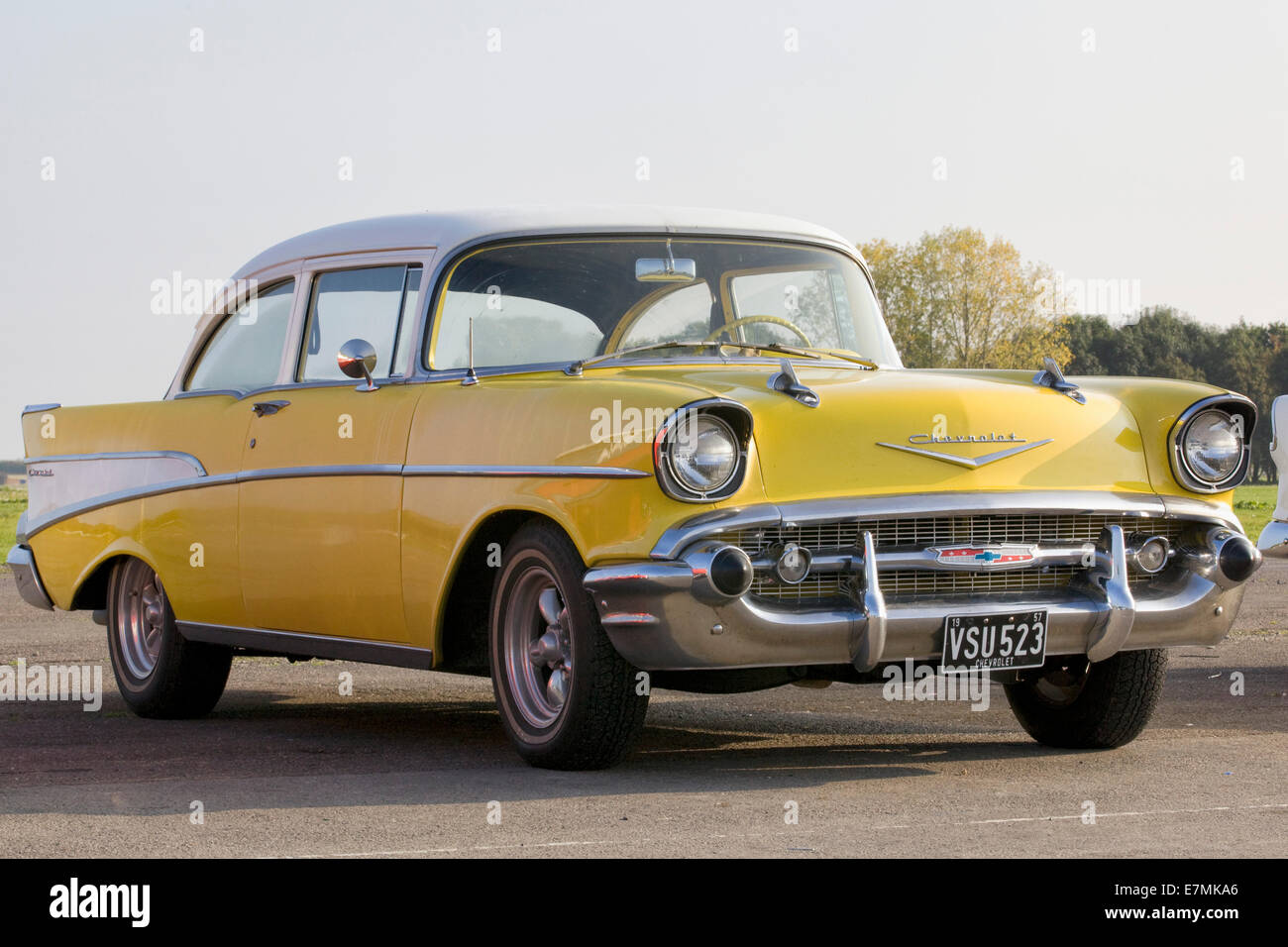 1957 Chevrolet. Chevy. Classic American car Stock Photo - Alamy