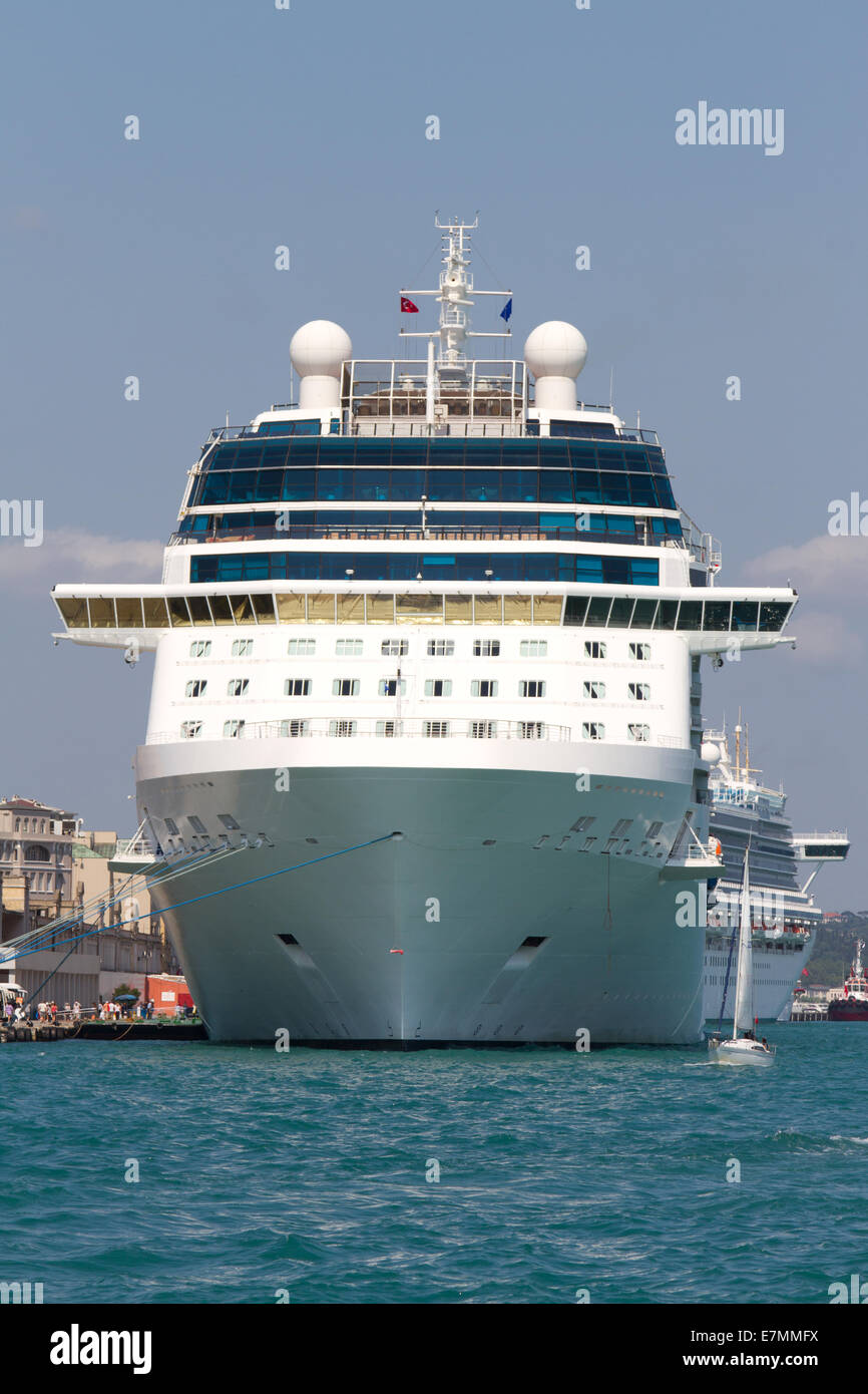 Cruises Istanbul Port Stock Photo Alamy