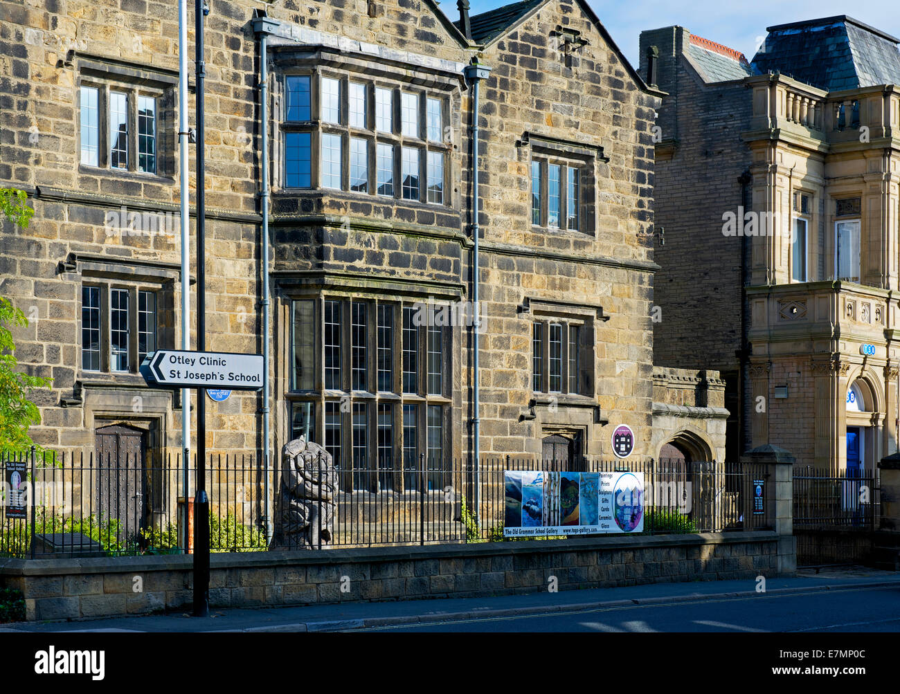 The Manor House, Otley, West Yorkshire, England UK Stock Photo Alamy